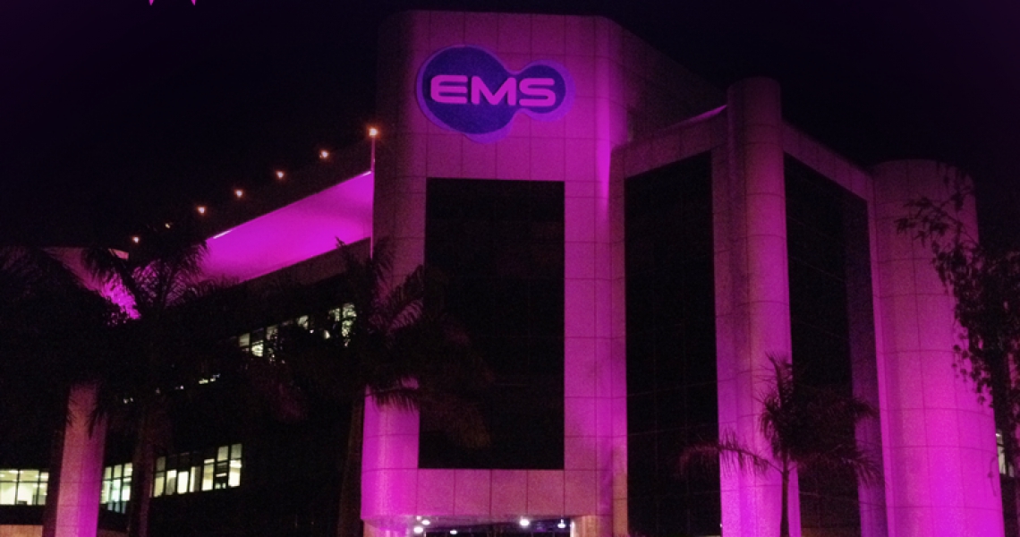 Grupo NC - EMS se ‘veste’ de rosa contra o câncer de mama 